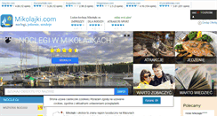 Desktop Screenshot of mikolajki.com